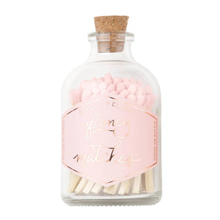 Fancy Matches: Blush Pink Match Jar