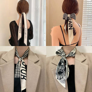 HAIRBAND, HANDBAG AND RIBBON SCARF_CWASC0086