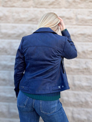 Moto Jacket Mystic Navy by Liverpool