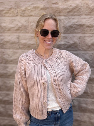 Dance More Buttoned Cardigan