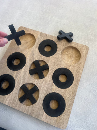 Wood Tic Tac Toe