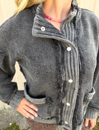 Harlow in Washed Black