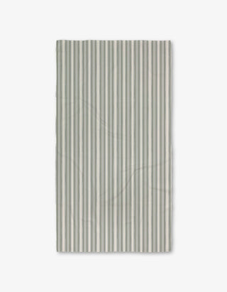 Rustic Stripe Sage Green Luxe Bath Towel