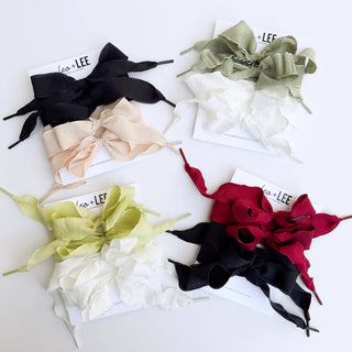 Butterfly Shoe Lace Set– Ribbon Bow Shoe Accessories