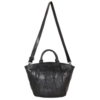 Claudia Diamond Leather Crossbody Bag