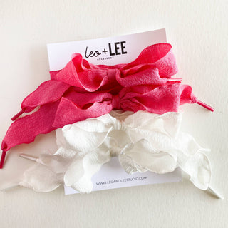 Butterfly Shoe Lace Set– Ribbon Bow Shoe Accessories