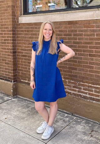 Rosemary Royal Blue Dress