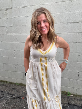 Sleeveless Midi Dress