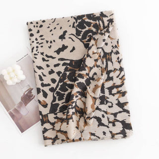 Daily Essential classic Leopard Scarf-74*23inch