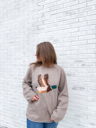 Mallard in Flight Sweater