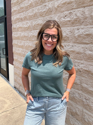 Foundation Tee Emerald Cove by Z Supply