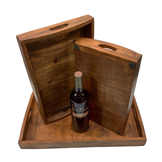 "Bartenders" Acacia Wood Charcuterie Trays