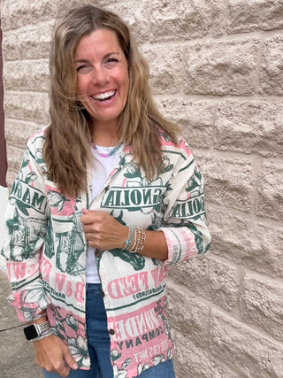 Boho Horse Lightweight Shacket