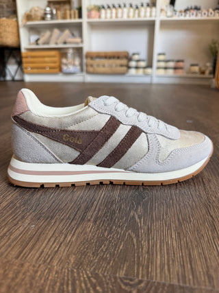 Women's Daytona Blaze Sneakers Gold & Chocolate