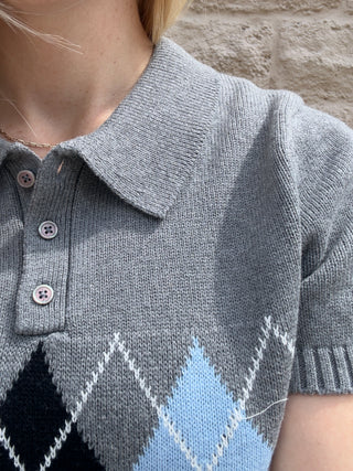 Denali Short Sleeve Sweater by. Dear John