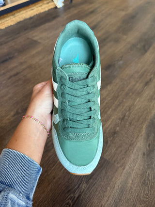 Women's Daytona Blaze Sneakers Evergreen & Off White