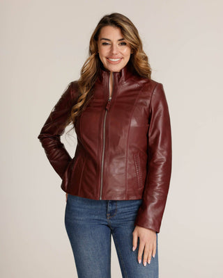 Chicago leather urban jacket by Amsterdam Heritage – view 3
