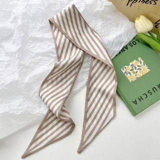 Khaki Silk Scarf