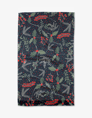 Mistletoe Miracle Tea Towel