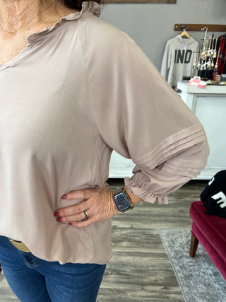 Julie Top Taupe