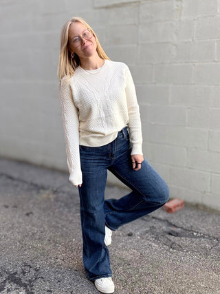 Raglan Sweater Alabaster