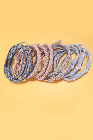 BOHO DUAL FUNCTION KNOT BRACELET HAIR TIES | 40BH101