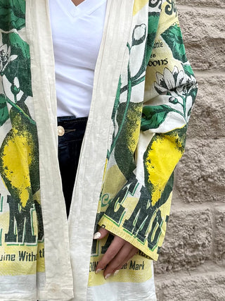 Boho Lemons Lightweight Shacket