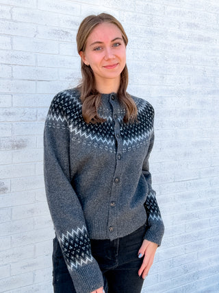 Amina in Charcoal Grey