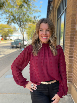 Cabernet Blouse