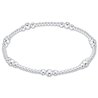 Classic Purpose 4mm Sterling Silver Bracelet enewton
