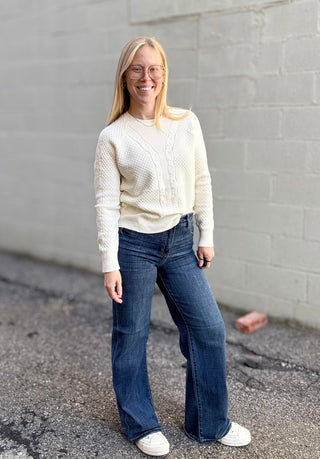 Raglan Sweater Alabaster