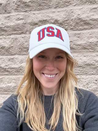 Americana Trucker Hats by Z Supply White