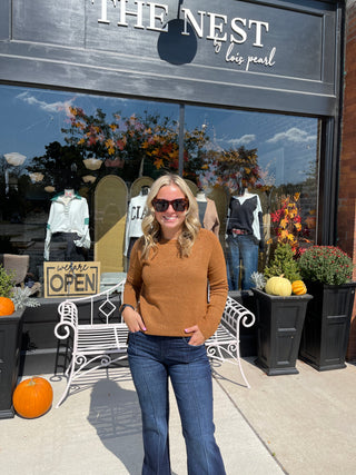 Raglan Sweater in Autumn Heather