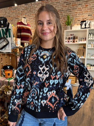 Jacquard Sweater