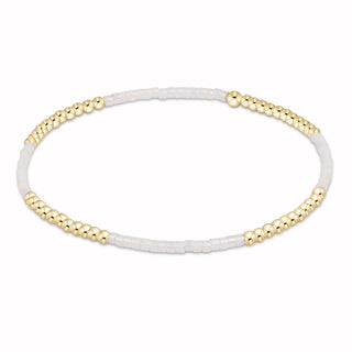Hope Blissful Bracelet - Silky White enewton