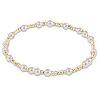 Hope Unwritten Pearl 4mm Bracelet - Extends