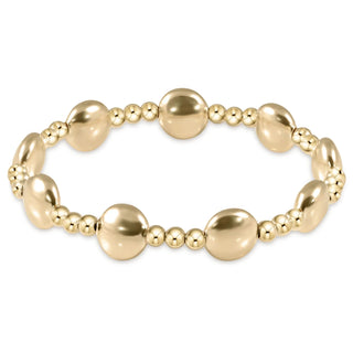 Honesty Sincerety Gold 10mm Bracelet enewton