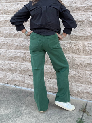 Fiona Denim in Pineneedle by Dear John