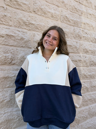 Colorblock Pullover