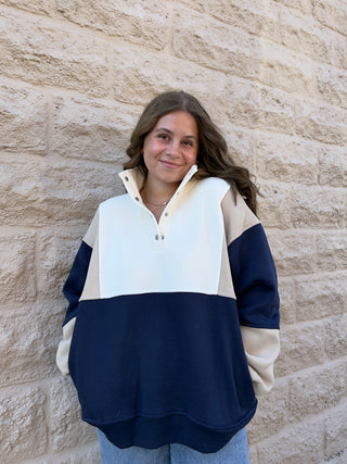 Colorblock Pullover