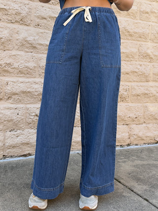 Daycation Denim Utility Pant by Z Suppy