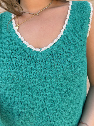 Yessina Whipstitch Tank by Z Suppy