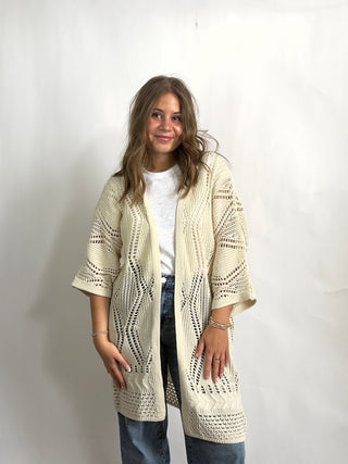Charlotte's Web Cardigan by Sage the Label