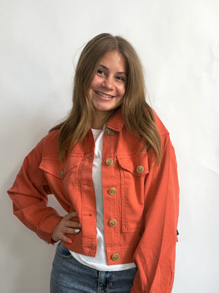 Oversized Cropped Jacket by Liverpool