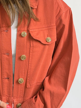 Oversized Cropped Jacket by Liverpool