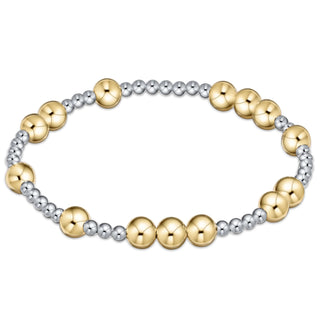 Hope Unwritten Pattern 6mm Mixed Bracelet enewton