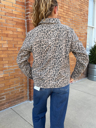Arya Shirt Jacket Taupe