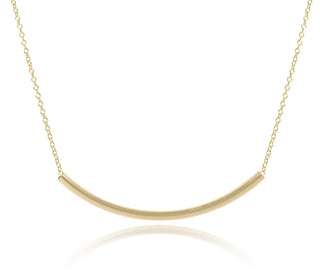 Bar Bliss Textured Necklace 16" enewton