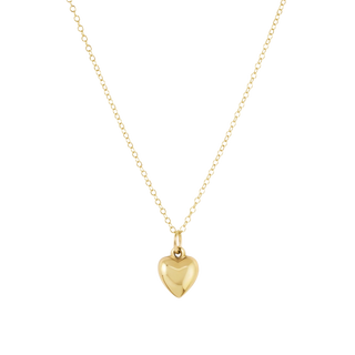Gold Small Necklace Love Plush by enewton