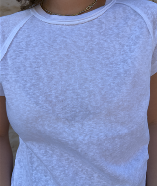 Short Sleeve Essential Tee White